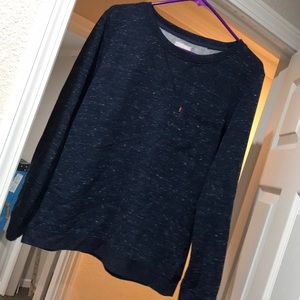Blue Levi’s crewneck